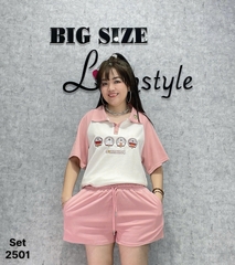 Set Polo BIGSIZE QC thêu DRM chất cotton mịn đẹp co giãn - 2501