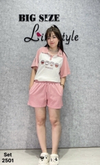 Set Polo BIGSIZE QC thêu DRM chất cotton mịn đẹp co giãn - 2501