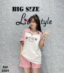 Set Polo BIGSIZE QC thêu DRM chất cotton mịn đẹp co giãn - 2501