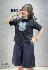 Áo Crop Tho- lửng BIGSIZE QCCC chất đẹp - 325