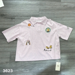 3623 - A.polo Crop Pooh