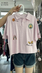 3623 - A.polo Crop Pooh