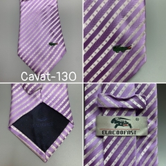 Cavat121-Cavat135 Cà vạt lụa dệt LS 10cm