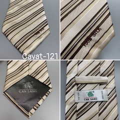 Cavat121---Cavat135 - Cà vạt lụa dệt LS 10cm