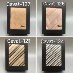 Cavat121-Cavat135 Cà vạt lụa dệt LS 10cm