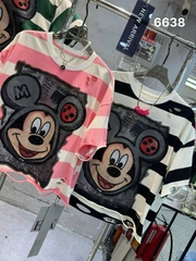 6638 A.Crop rách sọc Micky 00351