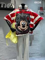 6638 A.Crop rách sọc Micky 00351