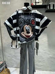 6638 A.Crop rách sọc Micky 00351