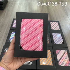 Cavat138---Cavat153 - Cà vạt lụa hộp 8cm
