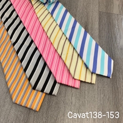 Cavat138---Cavat153 - Cà vạt lụa hộp 8cm
