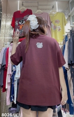 Áo thun cổ tròn 00288 Kity to Kimsa- 8026