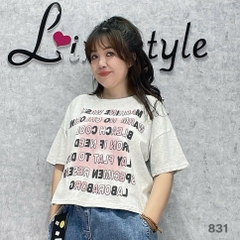  Áo CROP chữ Cool  lửng BIGSIZE QCCC chất đẹp - 831