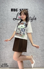 Áo  CROP Snoop  lửng BIGSIZE QCCC chất đẹp - 838