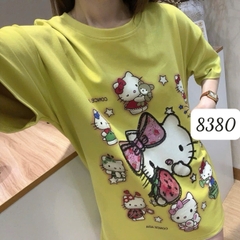 Áo thun cổ tròn 00256 Kity Dâu- 8380