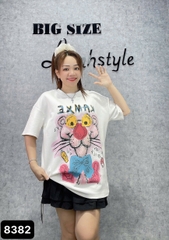 Áo thun cổ tròn 00252 Báo Nơ- 8382