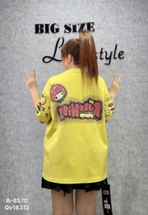 S-0020-Áo thun cổ tròn 00288 kity châu- 8570