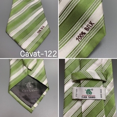 Cavat121-Cavat135 Cà vạt lụa dệt LS 10cm