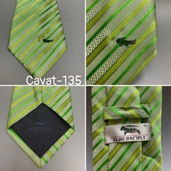 Cavat121-Cavat135 Cà vạt lụa dệt LS 10cm