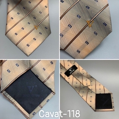 Cavat111---Cavat120 - Cà vạt lụa hộp nhỏ 10cm
