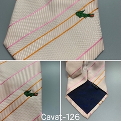 Cavat121-Cavat135 Cà vạt lụa dệt LS 10cm