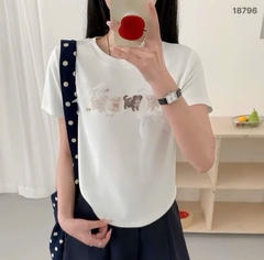 S-0030-18796- A.Cho- Nơ Baby Tee CropTop- 00231