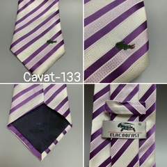 Cavat121-Cavat135 Cà vạt lụa dệt LS 10cm