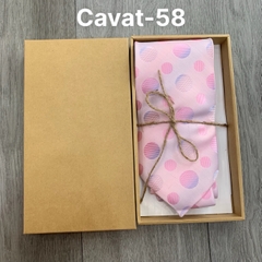 Cavat41 - Cavat60 Cavat Hộp DÀI Khăn 10cm