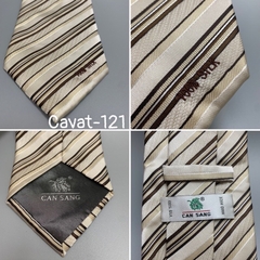 Cavat121-Cavat135 Cà vạt lụa dệt LS 10cm