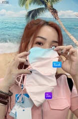KT16 Khẩu trang loang màu