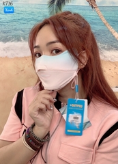 KT16 Khẩu trang loang màu