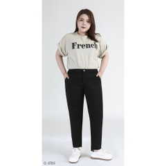 Quần Tây BIGSIZE ống đứng 9 tấc lai ngắn dài - 17315