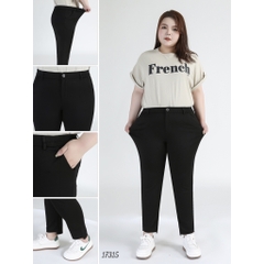 Quần Tây BIGSIZE ống đứng 9 tấc lai ngắn dài - 17315