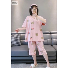 17827 SL.DAIxin cổ V G- dâu - HỒNG