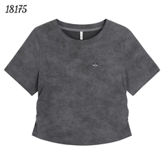 18175 Áo loang logo 00288 XÁM