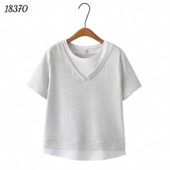 SALE- Áo thun BIGSIZE QCCC chất thun đẹp co giãn tốt -18370 - XÁM