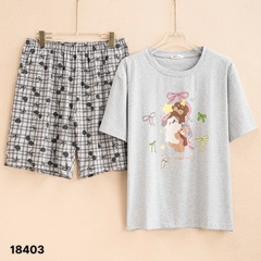 Bộ đùi BIGSIZE QCCC chất cotton, co giãn mịn đẹp SS.DAI 110kg 00378- 3 Cho- 18403- XÁM