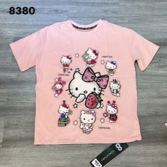 Áo thun cổ tròn 00256 Kity Dâu- 8380