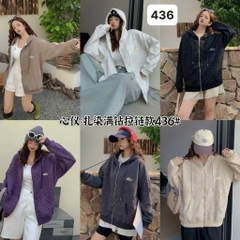 436  Khoác nỉ Bling ALO- 00396
