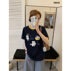 Áo thun BIGSIZE Quảng Châu 00288 cổ tròn 3 Meo-Tam - 18422