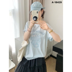 Áo thun BIGSIZE Quảng Châu 00270 cổ tròn Kitty - 18429