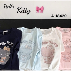 Áo thun BIGSIZE Quảng Châu 00270 cổ tròn Kitty - 18429