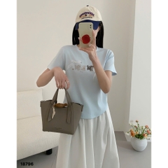 S-0030-18796- A.Cho- Nơ Baby Tee CropTop- 00231