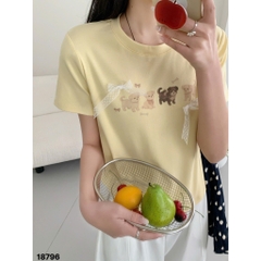 S-0030-18796- A.Cho- Nơ Baby Tee CropTop- 00231