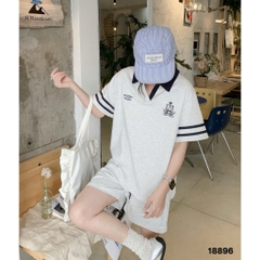 S-20--18896- SS.polo cổ V Coll 00492