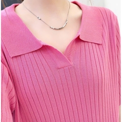 S-25--19086- A.polo Len 00285 - HỒNG