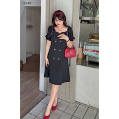 18497 S-0020- Đầm CJ 6 nút 00360