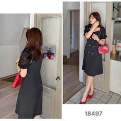 18497 S-0020- Đầm CJ 6 nút 00360