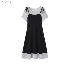 S-0020- 18502--Đầm 2d cột- 00504 D.ĐẠI Tiec Tiệc