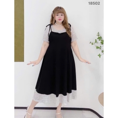 S-0020- 18502--Đầm 2d cột- 00504 D.ĐẠI Tiec Tiệc