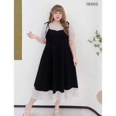 S-0020- 18502--Đầm 2d cột- 00504 D.ĐẠI Tiec Tiệc